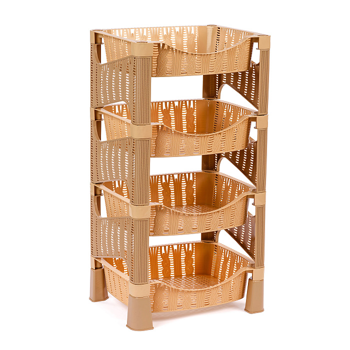 Этажерка универсальная 4-х секционная «ВЕНЕРА» 